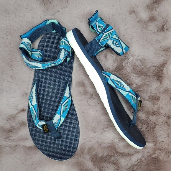 Teva Shoes Teva Blue Sandal Poshmark